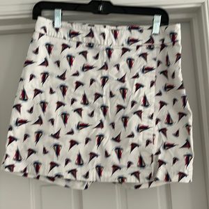 Talbots size 4 sailboat skort.